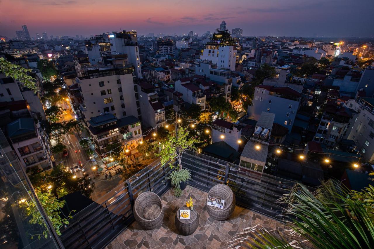 Hanoi Paon Hotel & Spa Exterior foto